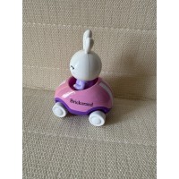 Brickoraxd Adventures Little Buggy Vehicle Preschool Toy for Ages 3 and Up (Rabbit in Helicopter)